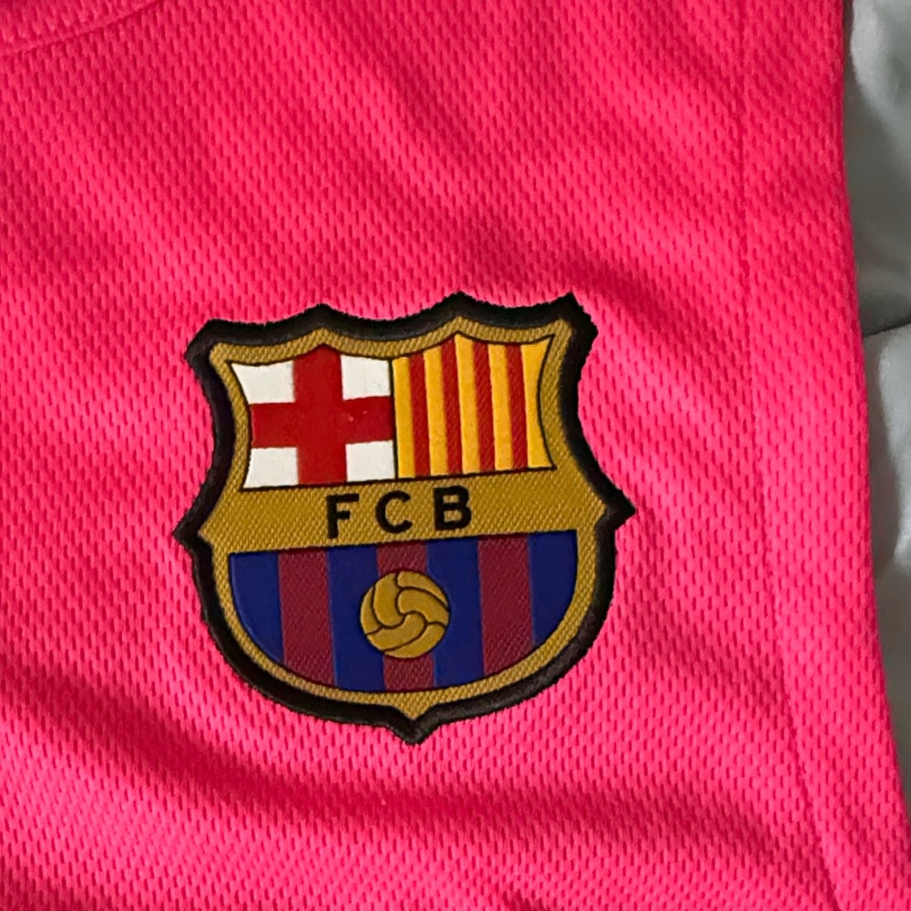 Nike Bright Pink FC Barcelona Training Tank - Picture 3 of 5